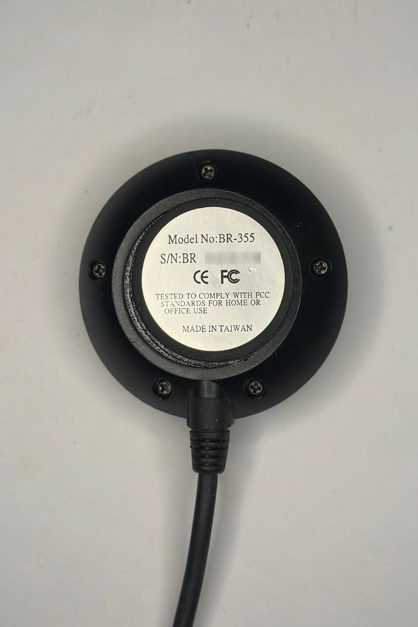 Zwarte magnetische GPS-antenne met kabel en mini dv-connector – photo 5